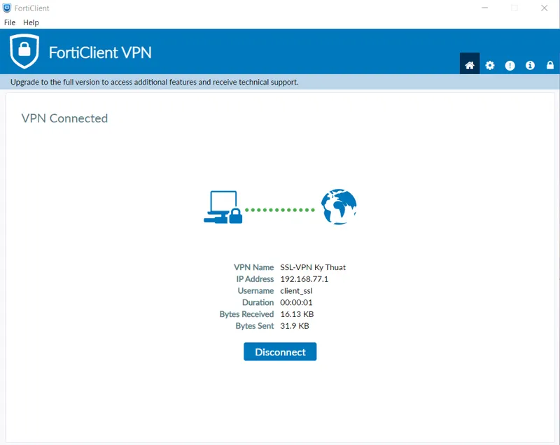 VPN Connected