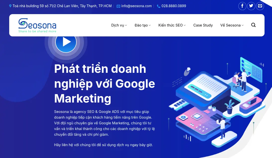 Dịch vụ SEO website tổng thể uy tín, hiệu quả 86 SEOSONA - Dịch vụ seo top 1