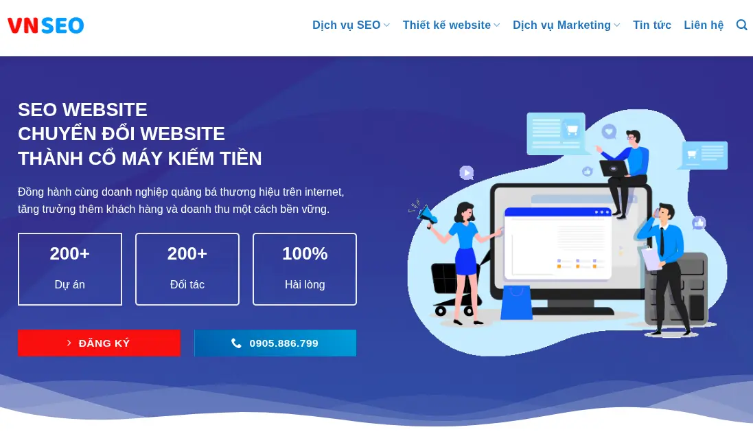 Dịch vụ SEO website tổng thể uy tín, hiệu quả 81 VNSEO