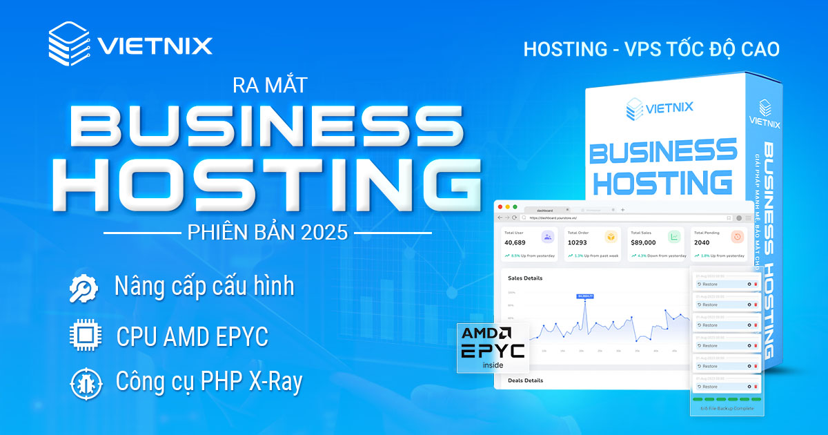 Business Hosting phiên bản 2025