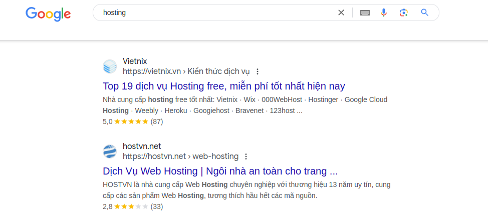Keyword là gì? Cách tối ưu từ khóa khi làm SEO 23 Keyword hosting là Short-tail keywords