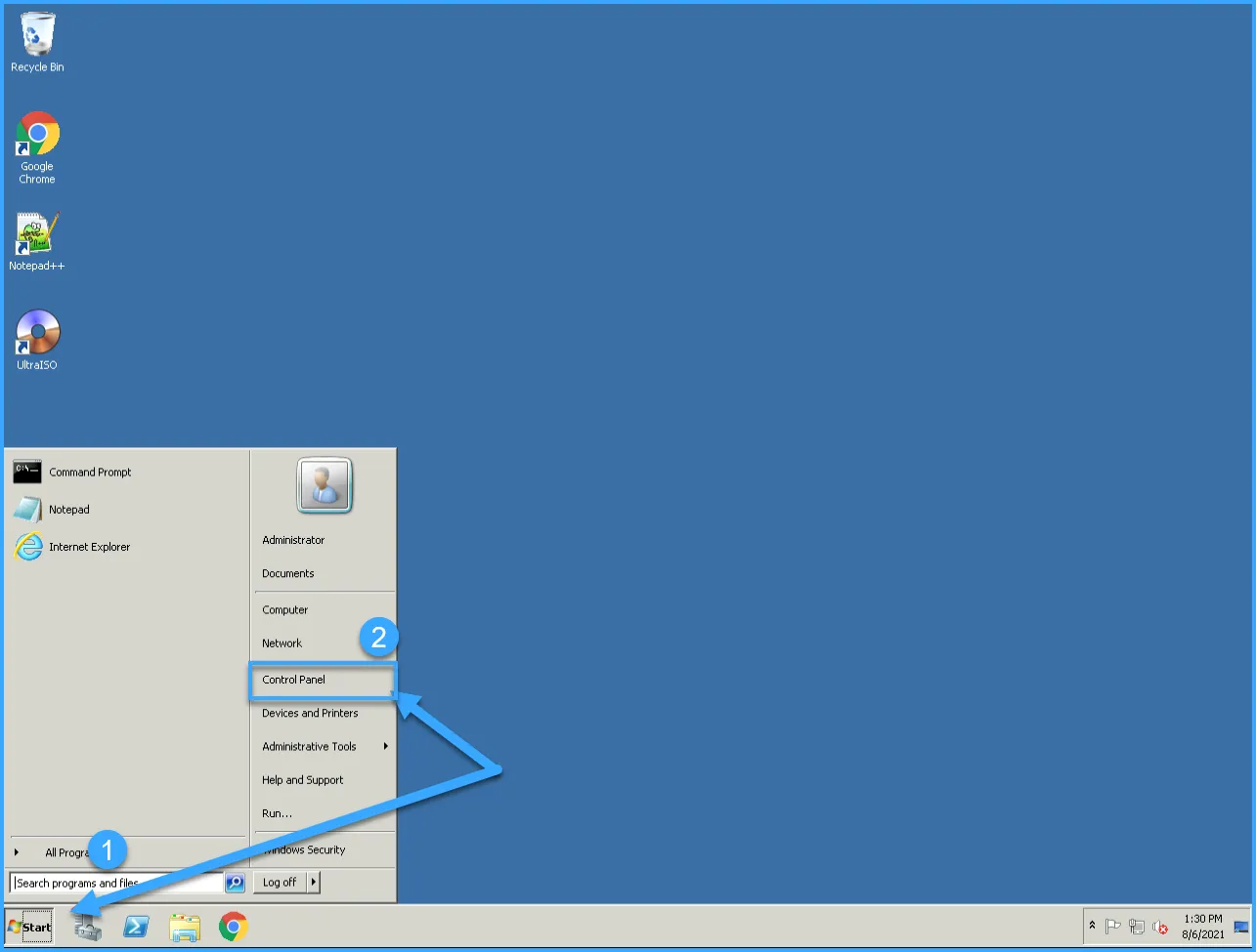 Hướng dẫn cách đổi mật khẩu VPS trên Linux server và Windows server 20 Cách đổi mật khẩu VPS trên Windows server
