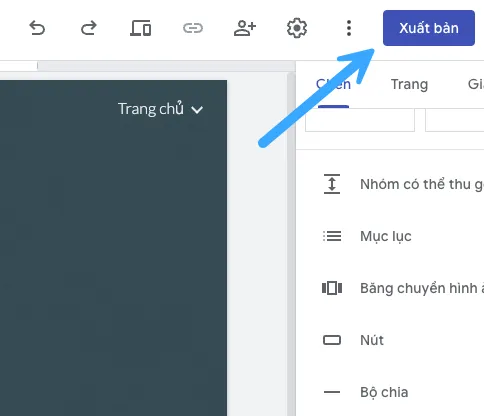 Tìm hiểu mọi điều về Google Sites - Công dụng và ưu nhược điểm 65 Xuất bản