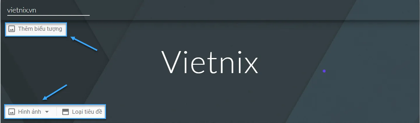Tìm hiểu mọi điều về Google Sites - Công dụng và ưu nhược điểm 51 Thêm hình nền hoặc biểu tượng