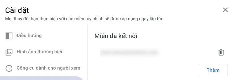 Tìm hiểu mọi điều về Google Sites - Công dụng và ưu nhược điểm 71 Hoàn tất kết nối