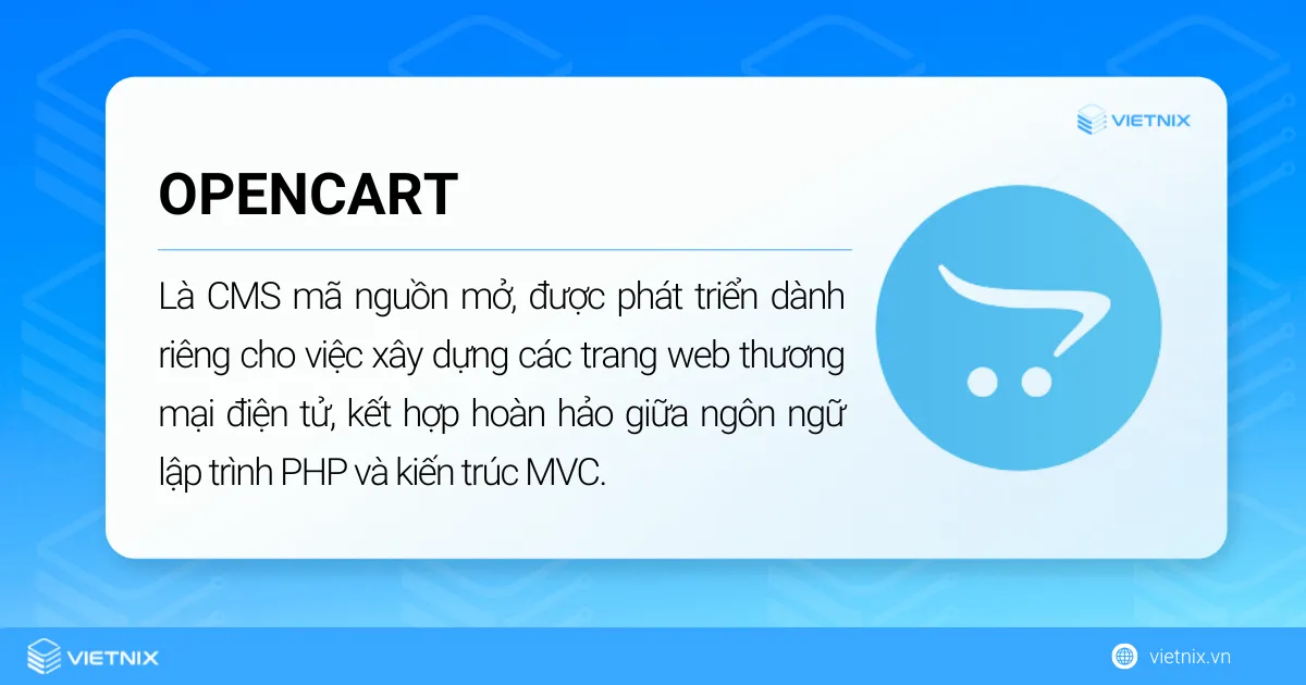 Khái niệm Opencart