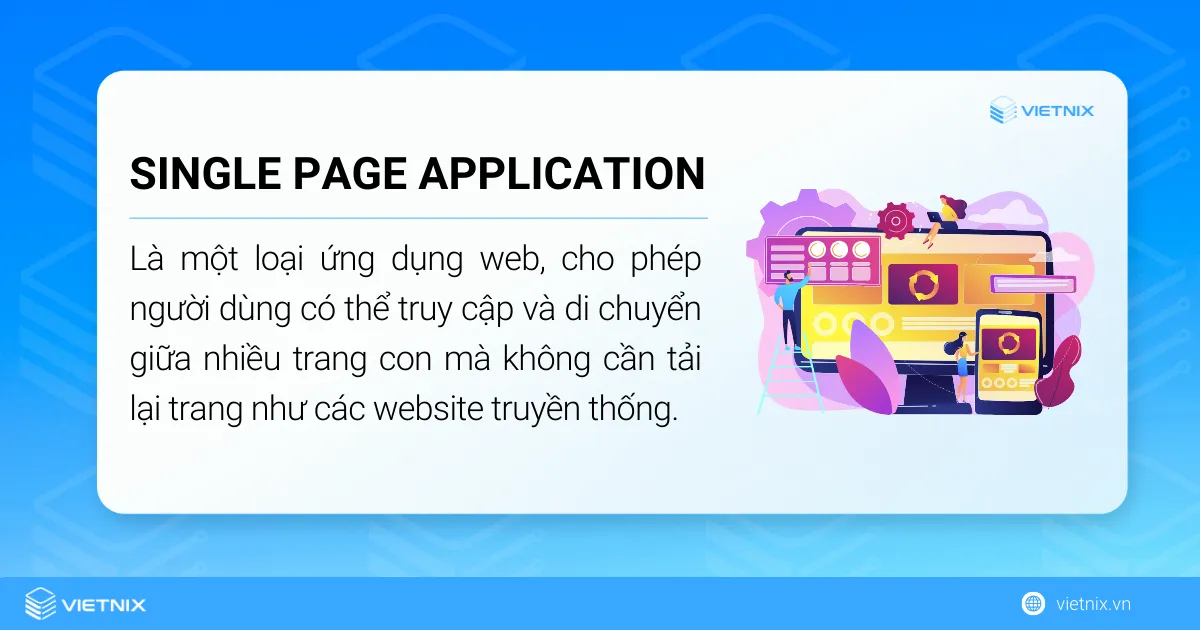 Khái niệm Single Page Application