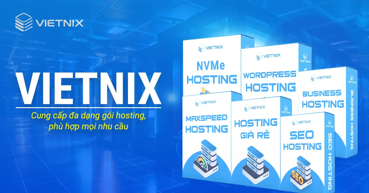 Hướng dẫn chỉnh sửa dung lượng Email Account cPanel đơn giản 14 Vietnix cung cấp đa dạng gói hosting cho khách hàng