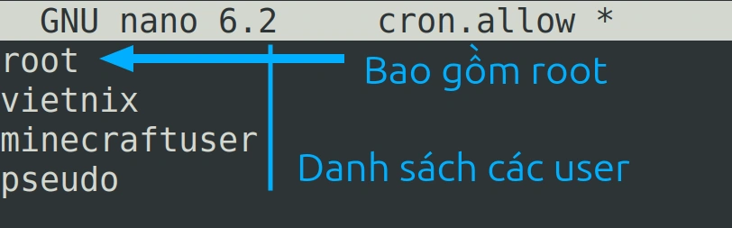 File chứa danh sách người dùng