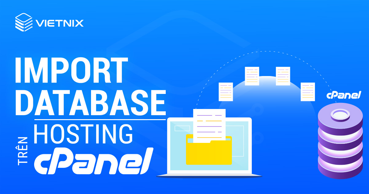 Import database trên hosting cPanel