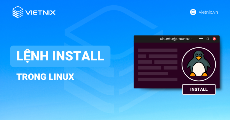 Lệnh install trong Linux