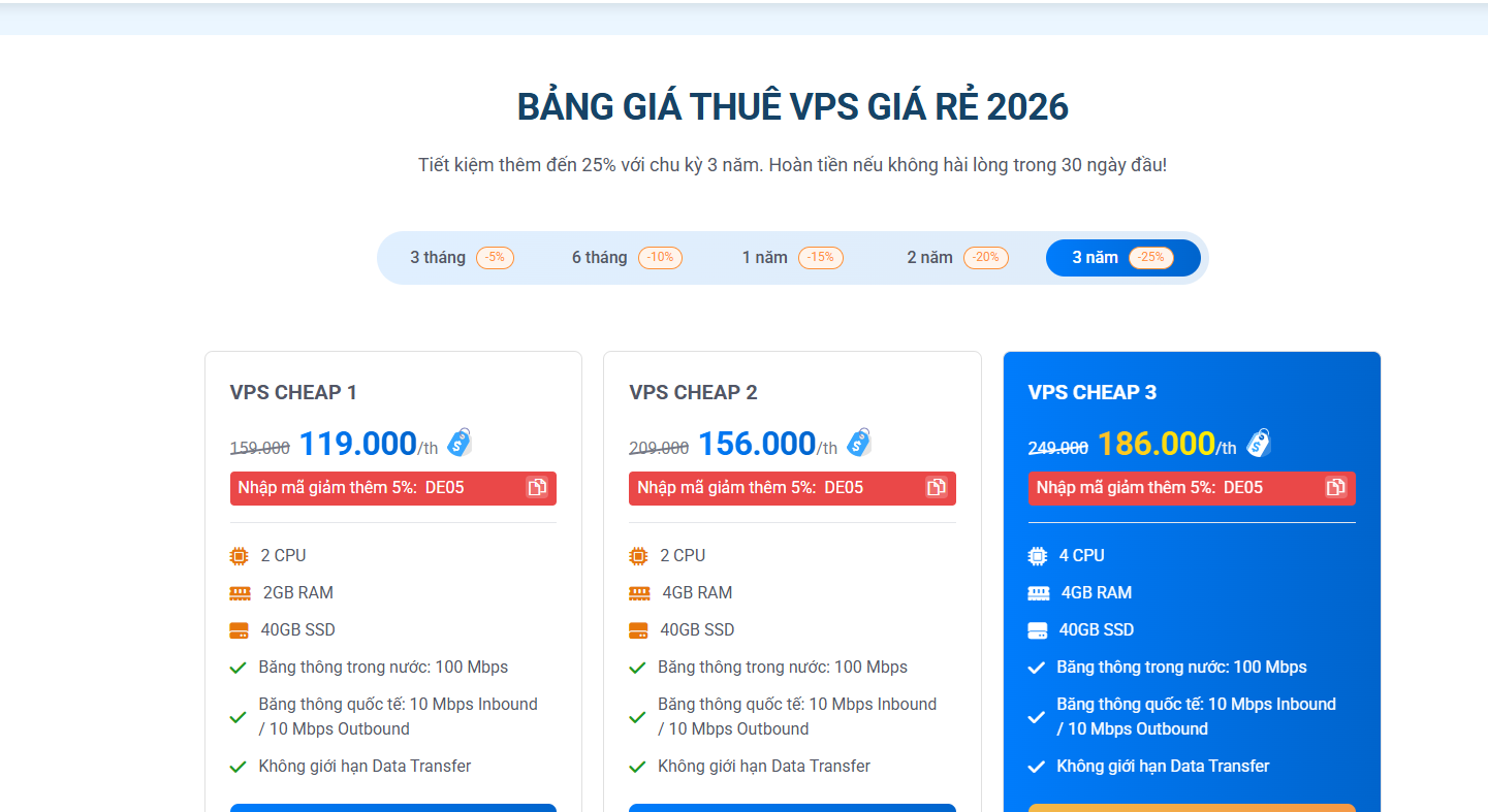 Thuê VPS giá rẻ 100k chất lượng, tốc độ cao load web siêu tốc 11 Vietnix là đơn vị cho thuê VPS giá rẻ 100k cân bằng được giữa chất lượng và giá thành