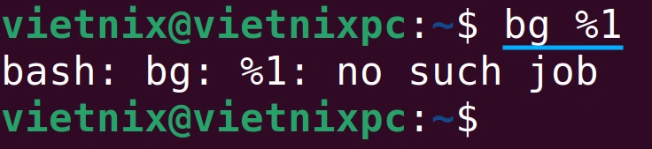 Cách sử dụng lệnh jobs trong Linux để hiển thị trạng thái của các tiến trình đang chạy 26 Xem các tác vụ chạy ở chế độ background