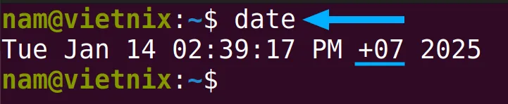 Cách xem và kiểm tra timezone trong Linux nhanh chóng 11 Dùng lệnh date để xem múi giờ