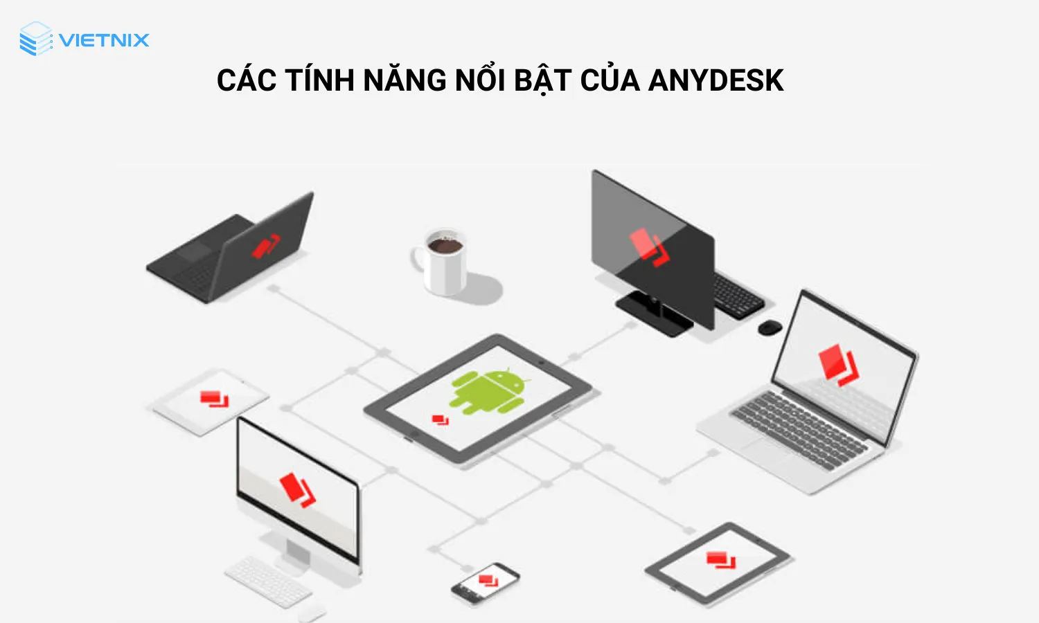 Những tính năng nổi bật của Anydesk