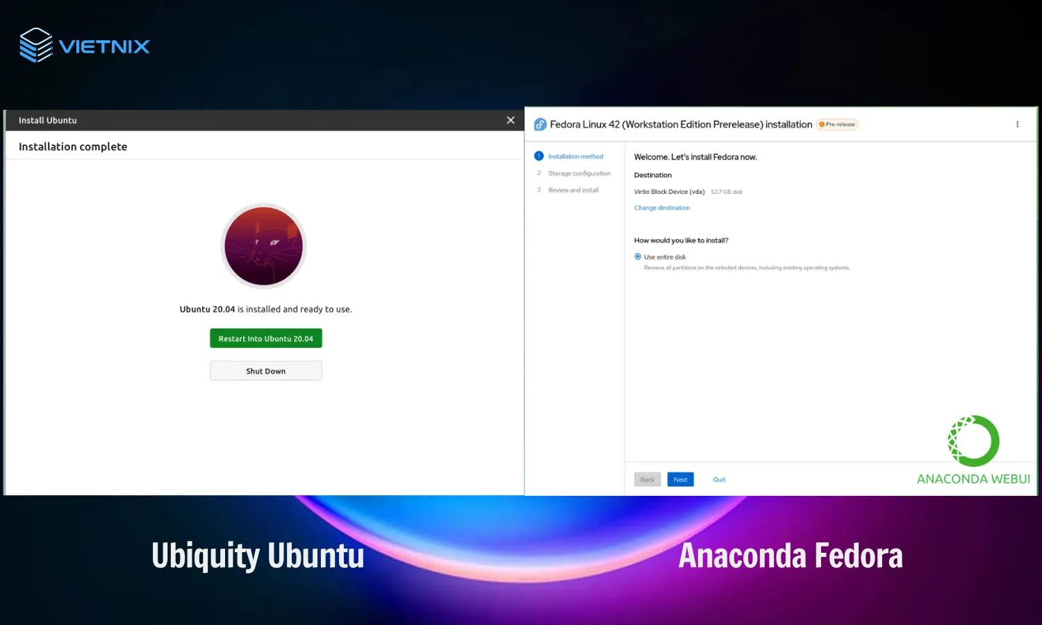 So sánh giữa Fedora và Ubuntu đâu là hệ điều hành nổi bật hơn trong Linux 16 Cách cài đặt hệ điều hành khác nhau