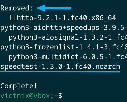 Cách gỡ cài đặt phần mềm package trong Linux nhanh và hiệu quả 59 Xóa mọi thứ bằng DNF