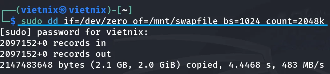 Tìm hiểu cách tạo và kích hoạt Swap trên Linux chi tiết nhất 21 File Swap mới được tạo