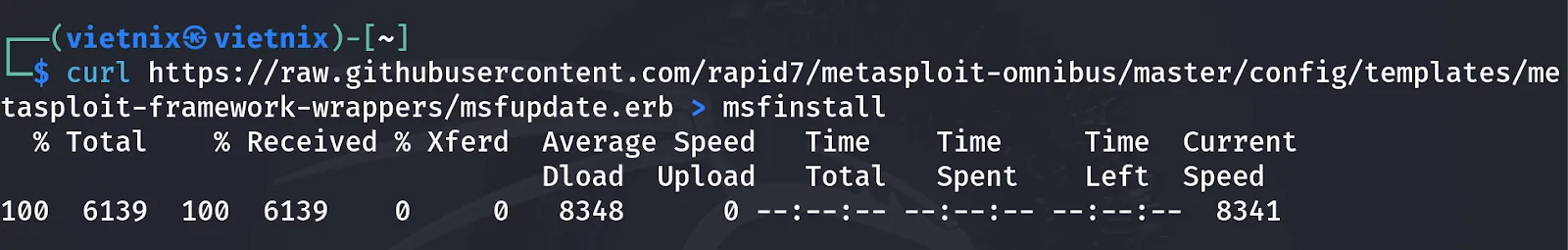 Cách cài đặt metasploit trên Kali Linux từng bước chi tiết và cơ bản nhất 26 Sử dụng Rapid7 để cài đặt