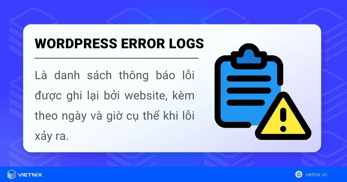 Cách tìm và truy cập WordPress error logs đơn giản 11 wordpress error logs