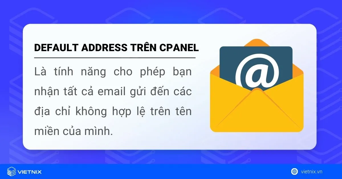 Tính năng Default Address trên cPanel