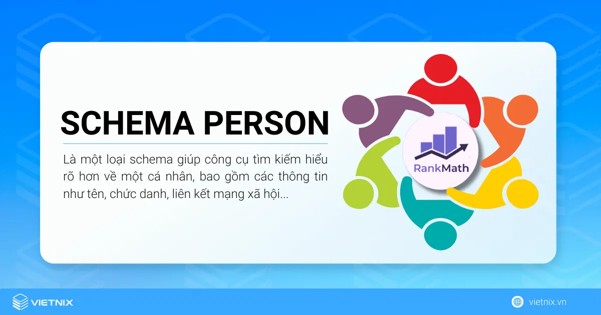 Schema Person là một loại schema giúp công cụ tìm kiếm hiểu rõ hơn về một cá nhân trên internet