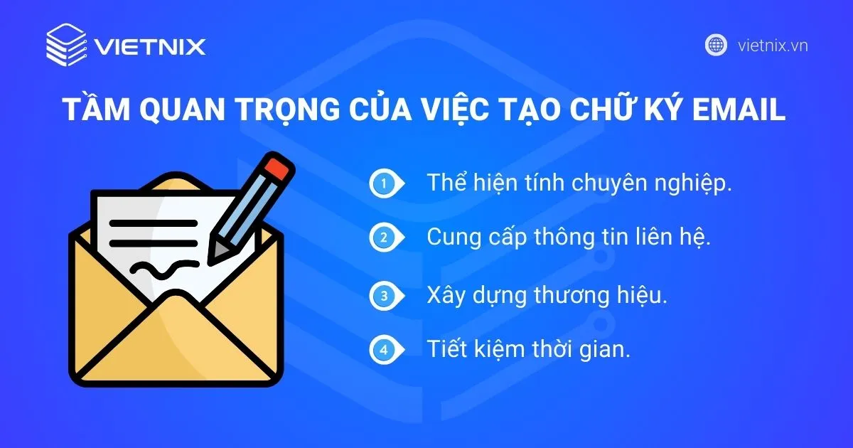 Tầm quan trọng của việc tạo chữ ký trong RoundCube