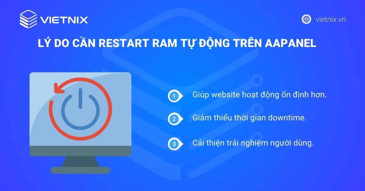 Lý do cần đặt Cron tự động Restart RAM khi bị treo trên aaPanel