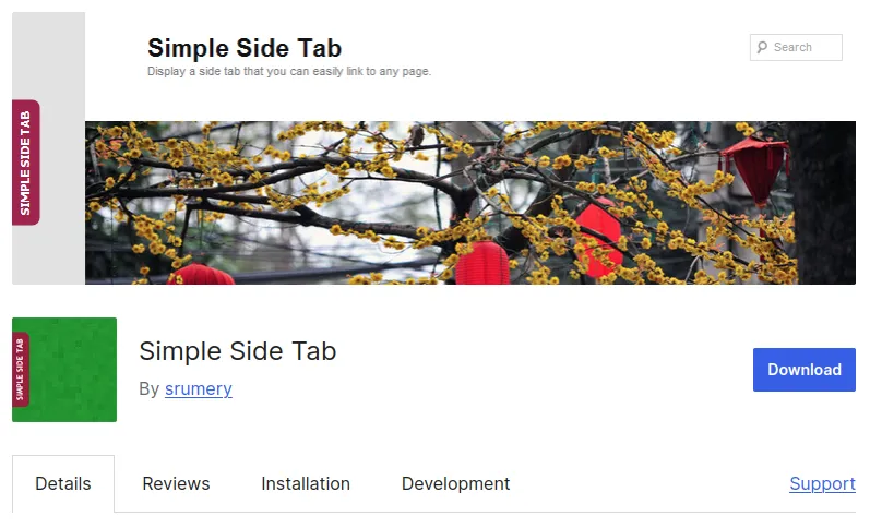 Simple Side Tab – Plugin tab WordPress dạng gọi hành động (CTA)
