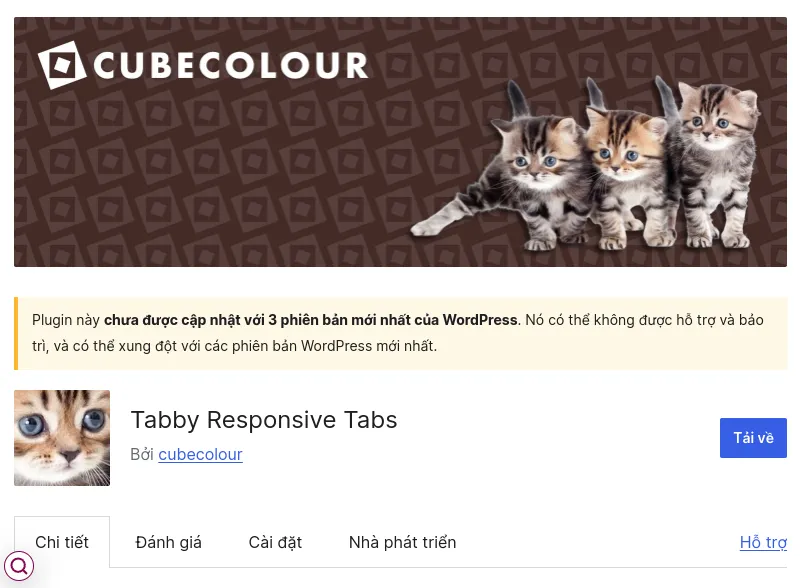 Tabby Responsive Tabs – Plugin tab WordPress nhẹ, tối ưu hiệu suất