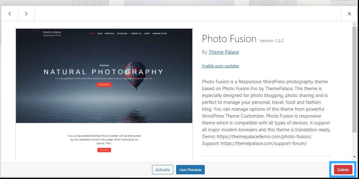Hướng dẫn xóa theme trong WordPress kèm 27 cach xoa theme trong wordpress 4