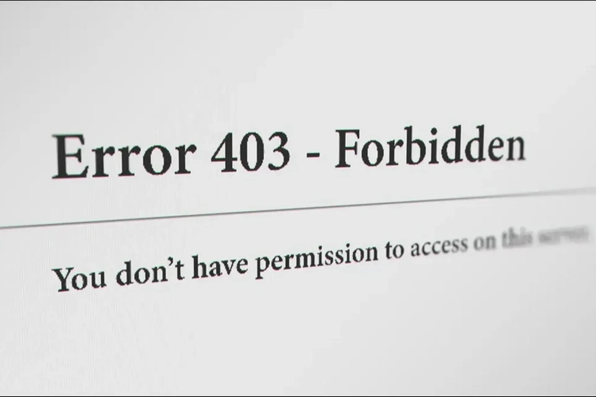 Lỗi 403 Forbidden là gì? Nguyên nhân và 12 cách sửa lỗi 403 chi tiết 26 Dấu hiệu nhận biết lỗi 403 Forbidden Error