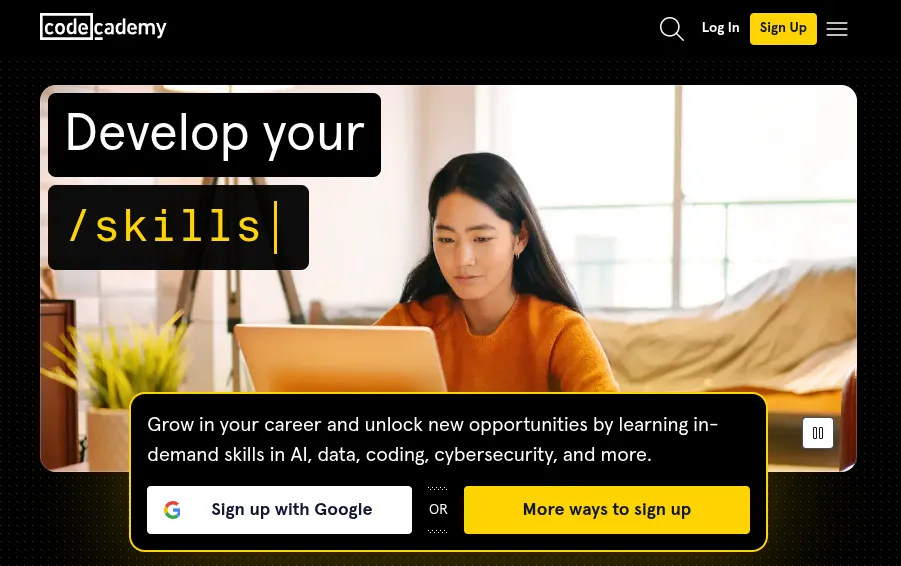 Top 20+ trang web học lập trình online chất lượng dành cho người mới 41 CodeAcademy