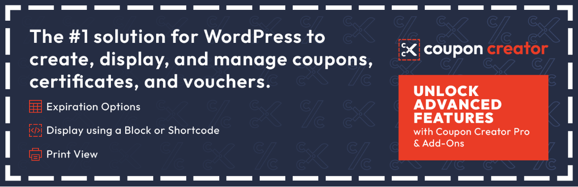 Top 6 plugin coupon code WordPress hiệu quả nhất 16 Coupon Creator plugin