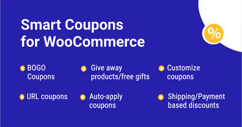 Top 6 plugin coupon code WordPress hiệu quả nhất 22 Plugin Smart Coupons for WooCommerce