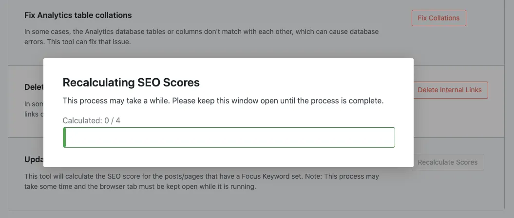 Tổng quan về Rank Math status và tools cho người mới 60 Tính lại điểm SEO cho các bài viết
