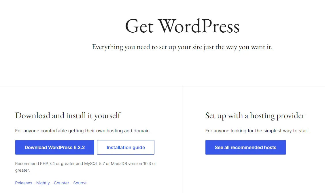 Hướng dẫn tạo website bán hàng bằng WordPress cho người mới 18 Tải và giải nén file WordPress