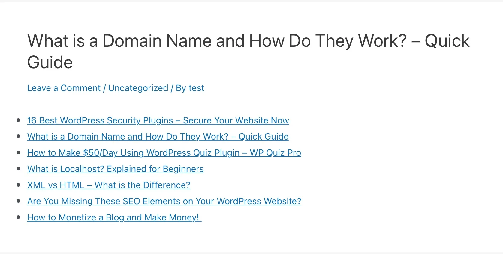 Cách thêm bài viết nổi bật trong WordPress chi tiết 39 Truy cập trang web của bạn để xem kết quả hiển thị bài viết nổi bật