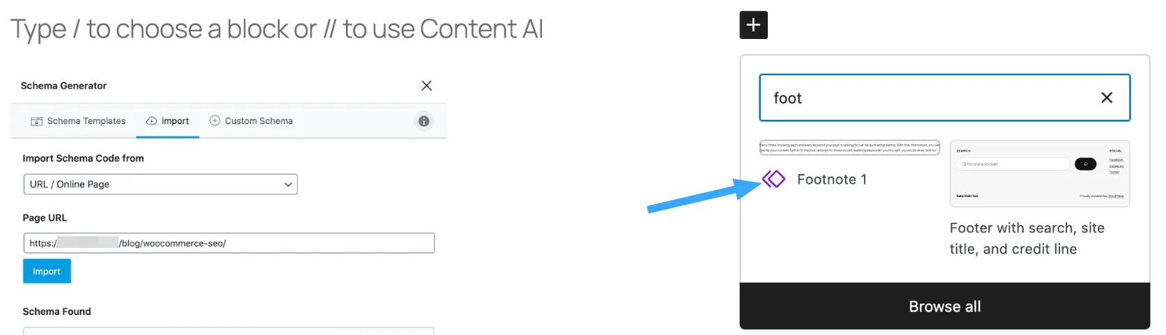 Cách thêm chú thích cuối trang trong WordPress đơn giản nhất 37 Dễ dàng chèn lại block vào bài viết khác