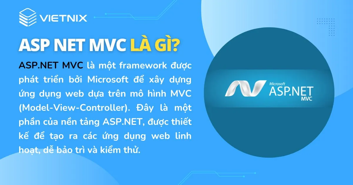 ASP Net là gì? Phân tích cấu trúc hoạt động chính, so sánh ASP.NET và PHP 16 ASP Net MVC là framewwork do Microsoft phát triển