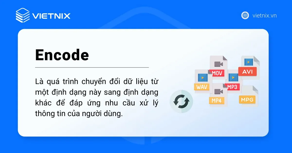 Encode là gì? Khái niệm, phân loại và ý nghĩa của Encode 13 Khái niệm Encode