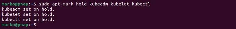 Cách cài đặt Kubernetes trên Ubuntu: Hướng dẫn chi tiết từ A đến Z 22 Giữ phiên bản để tránh tự động nâng cấp gây lỗi