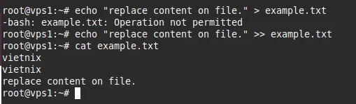 Hướng dẫn cách sử dụng lệnh chattr trong Linux chi tết 24 Thêm dòng mới vào cuối file