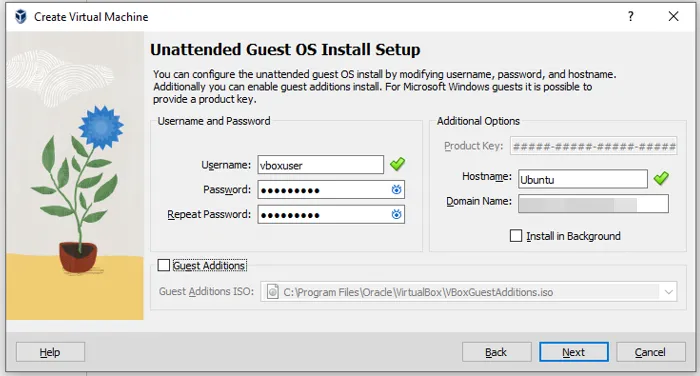 Cách cài đặt Ubuntu Server trên VirtualBox đơn giản cho người mới 30 Thiết lập thông tin người dùng - Nguồn: Internet