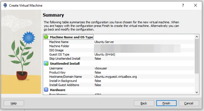 Cách cài đặt Ubuntu Server trên VirtualBox đơn giản cho người mới 33 Kiểm tra thông tin máy ảo - Nguồn: Internet
