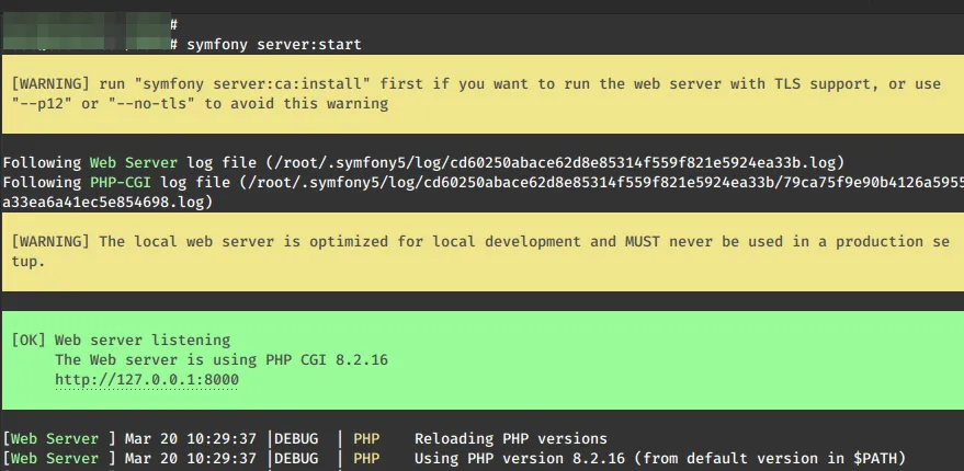 Cách cài Symfony trong Linux chi tiết nhất 9 Cách tạo ứng dụng web sau khi cài Symfony trong linux - Nguồn: Internet