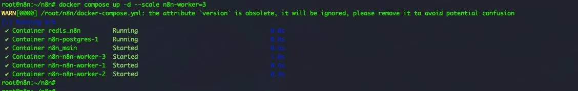 Cách cấu hình n8n Queue Mode ở Docker (Chế độ Hàng đợi) 11 Cấu hình Docker Compose