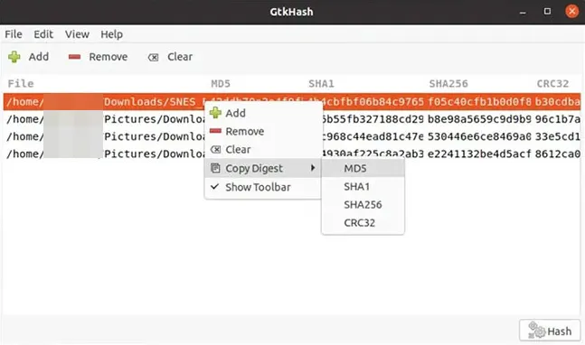 Cách xác minh checksum Linux chi tiết 10 Lưu tất cả các hash vào một file - Nguồn: Internet