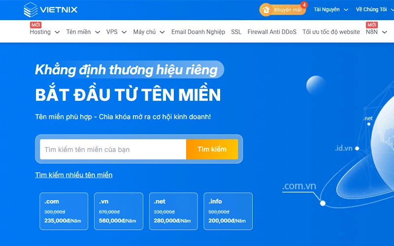 Tên miền .me là gì? Cách đăng ký tên miền .me dễ dàng 43 Đăng ký tên miền .me tại Vietnix