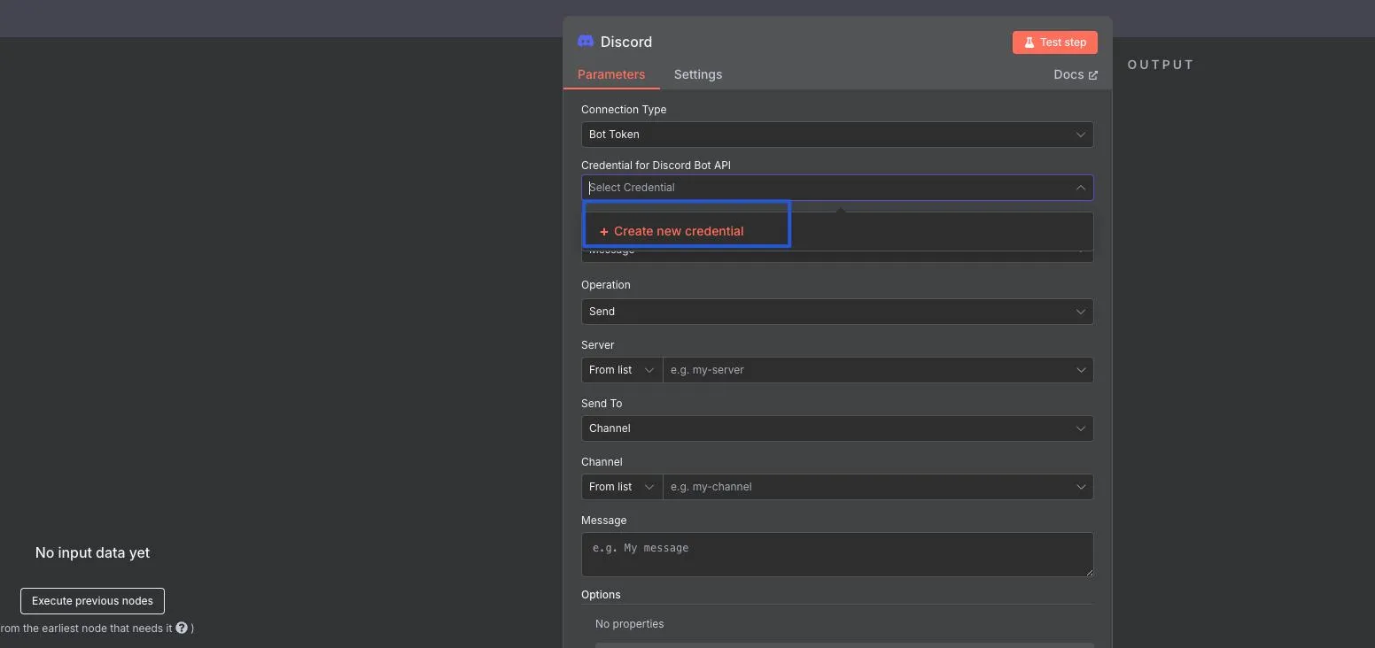 Hướng dẫn cách kết nối n8n với Discord chi tiết và nhanh chóng 14 Tạo Discord Bot
